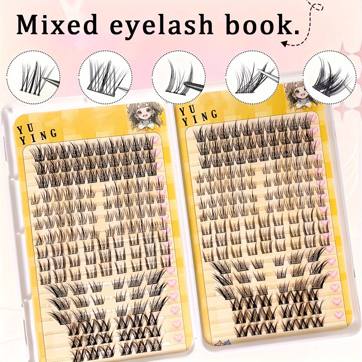 

282 Of Diy Eyelash 5 C Eyelash And Not Eye-stinging To Multiple Styles