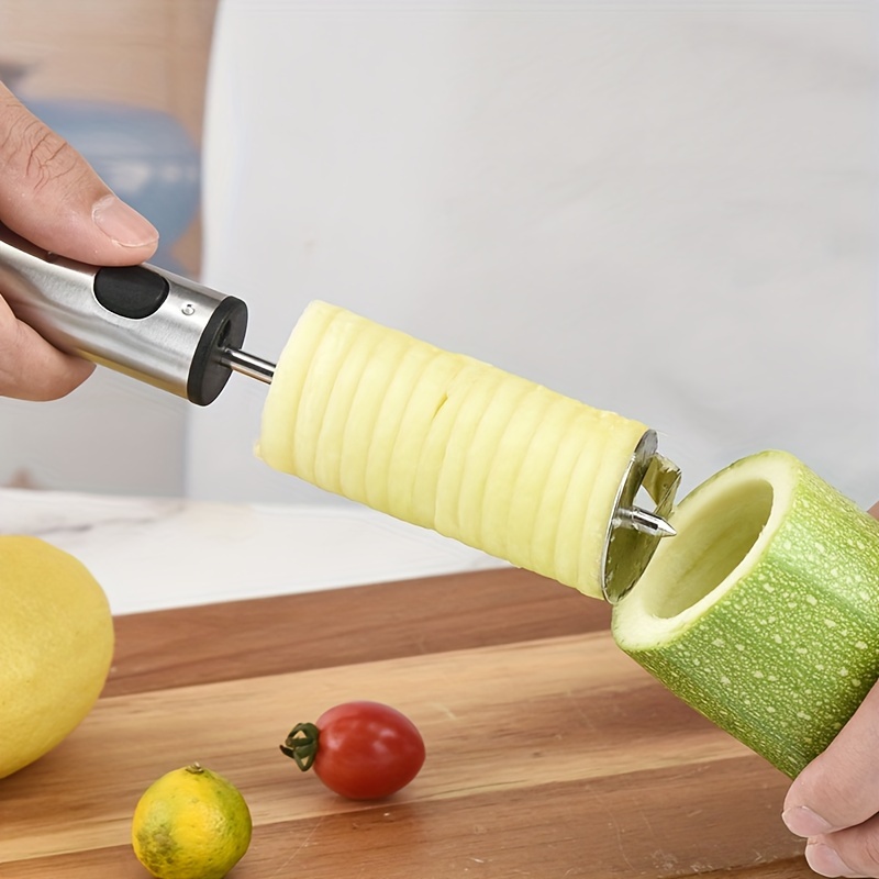 

4pcs Stainless Steel Fruit & Vegetable Corer Set - , Separate & Tool For Kitchen Use