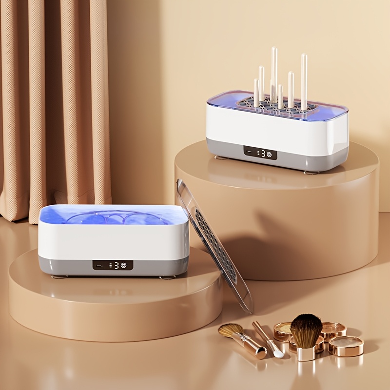 feiyba 1pc chemical free   technology cleaner machine high frequency vibration for watches jewelry glasses makeup brushes dentures usb rechargeable with   durable     Product details 9