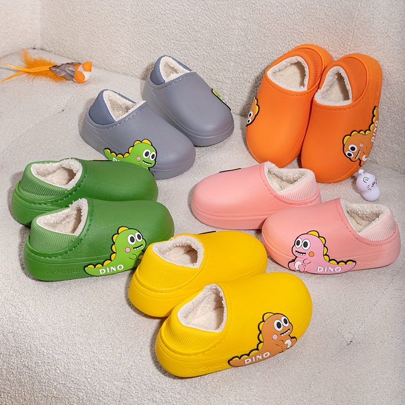 dinosaur slippers sold on Temu United States