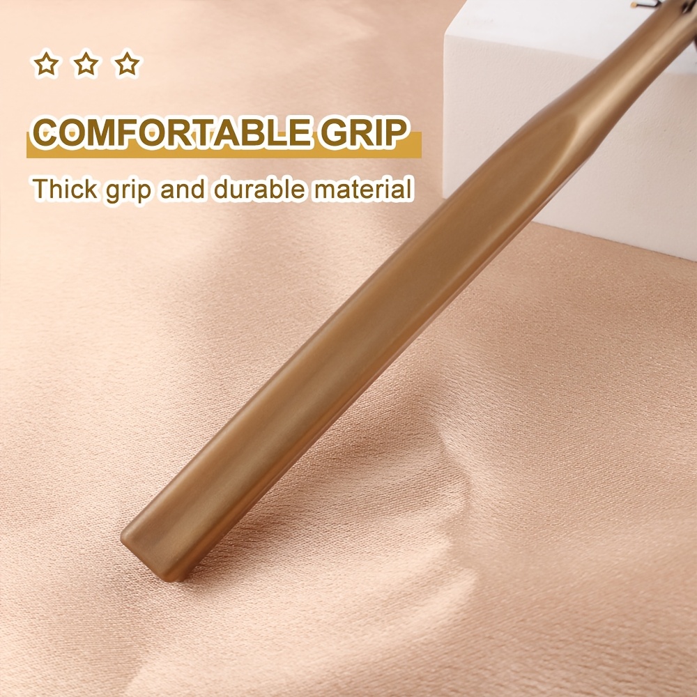 Golden Rolling Comb with 8 Rows
