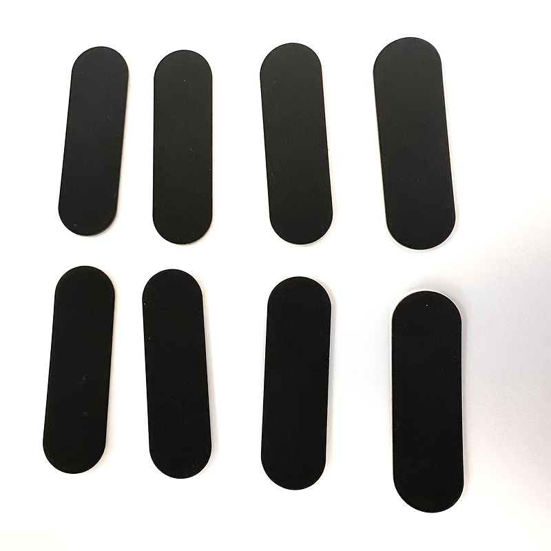TEMU 15 piezas de almohadillas anticolisión de silicona , almohadillas adhesivas antideslizantes, almohadillas de silicona negra absorbentes de