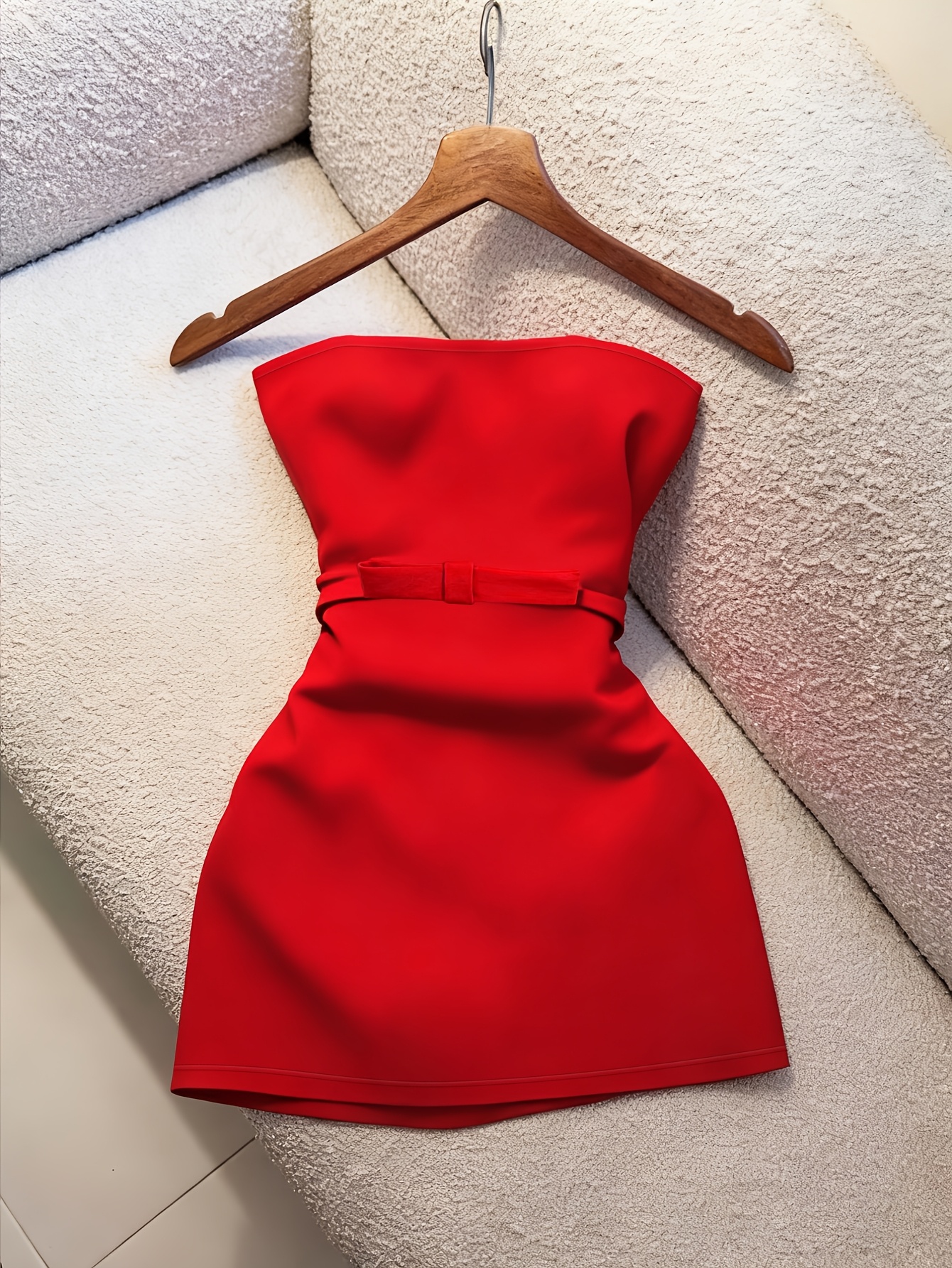bandeau dresses women sold on Temu United States