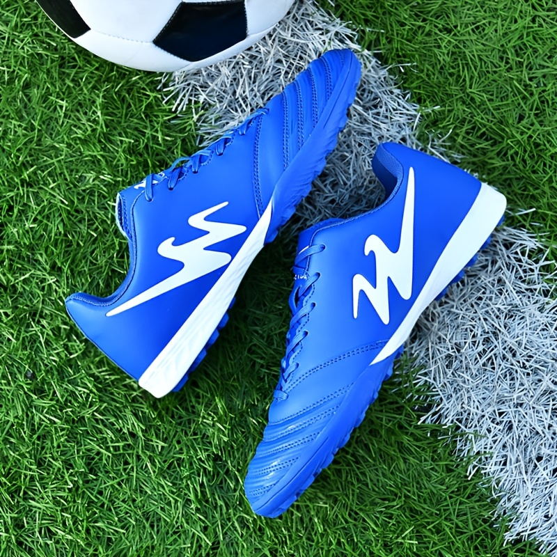 Men's Indoor/Outdoor Soccer Cleats with Transparent Turf Traction
