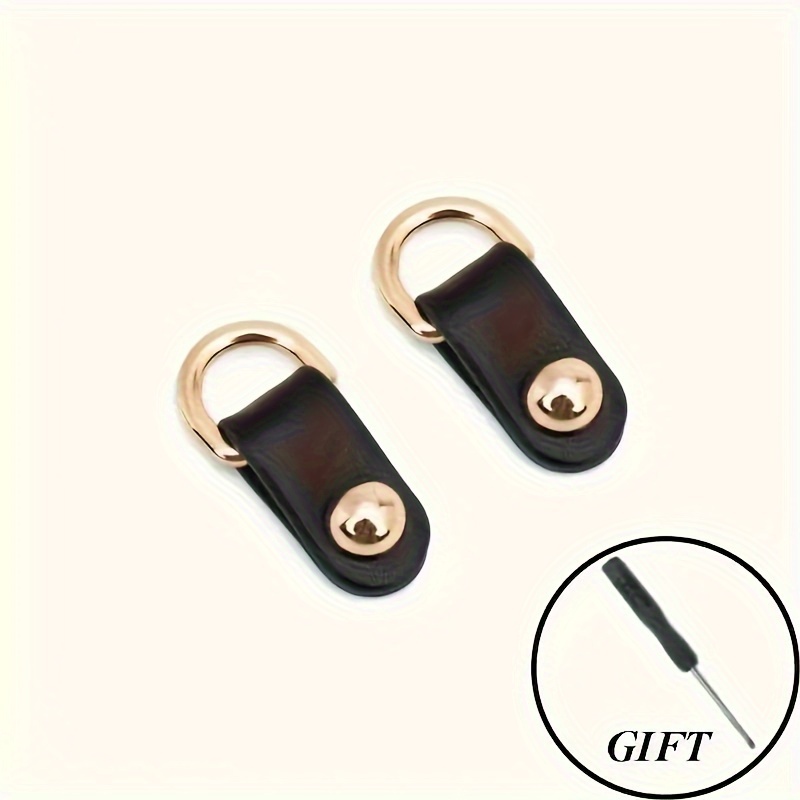 1 Pair Stylish Bag Accessory Set - - Durable Metal , Easy Yet Versatile Hardware Additions For Bag Types And Sizes - And Install