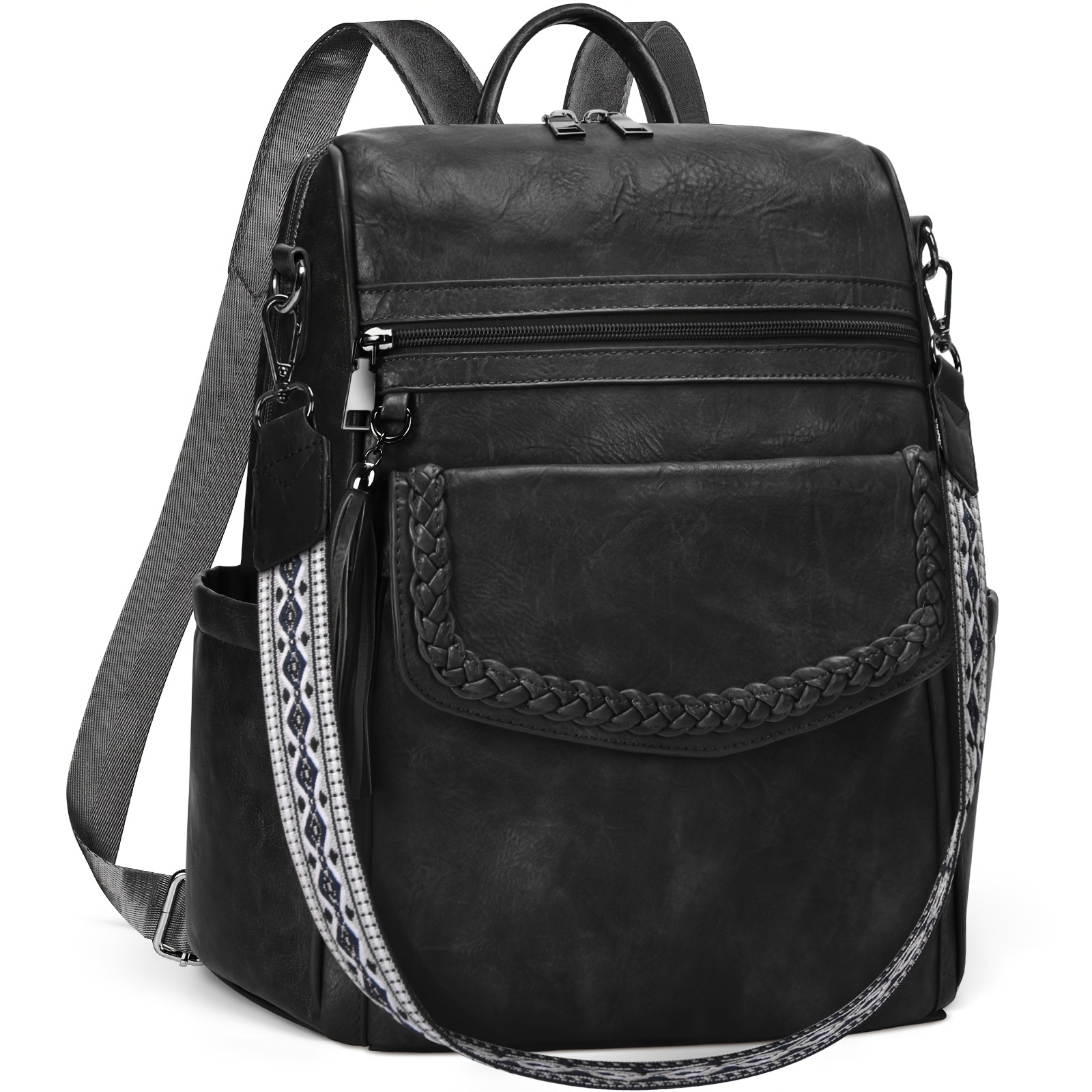 womens convertible backpack purse elegant pu leather - Temu  display picture 1
