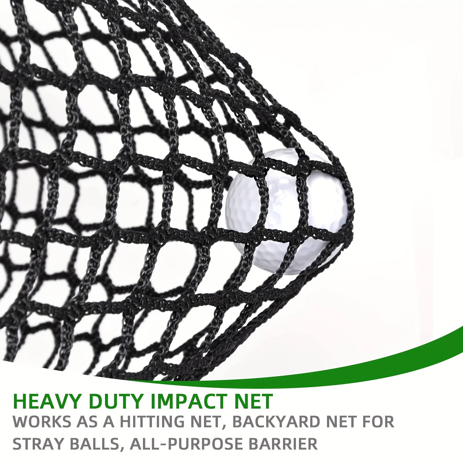 Heavy-Duty Golf Practice Net, Adjustable Rectangle