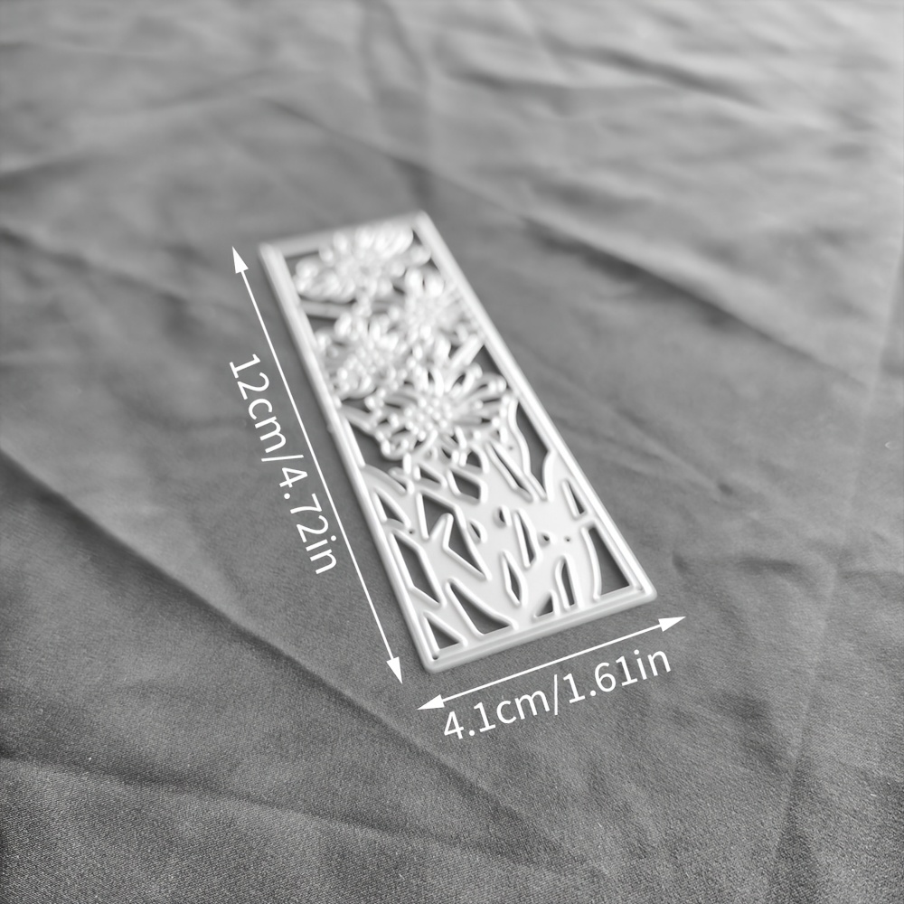 TEMU 1pc Birthday Theme Trim Metal Die Cut, Diy Scrapbooking Embossing Stencil, Handmade Greeting Card Decoration Cutting Dies, Gift Card Making.