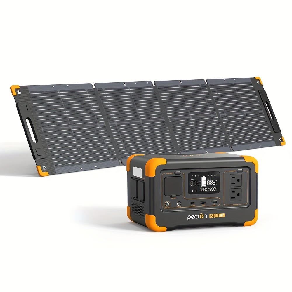 PECRON E300LFP 288Wh with 100W Solar Panel