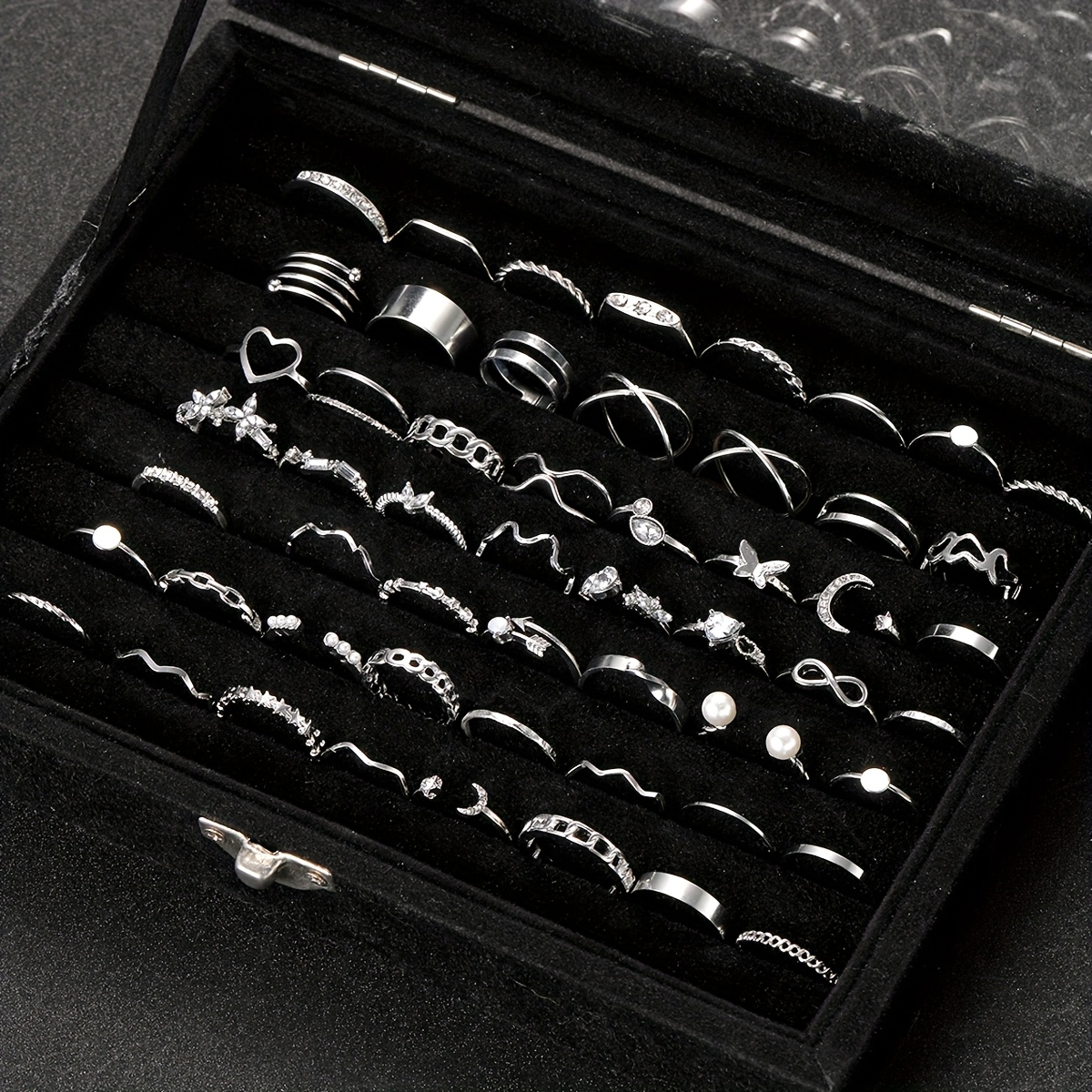 silver rings sold on Temu United States