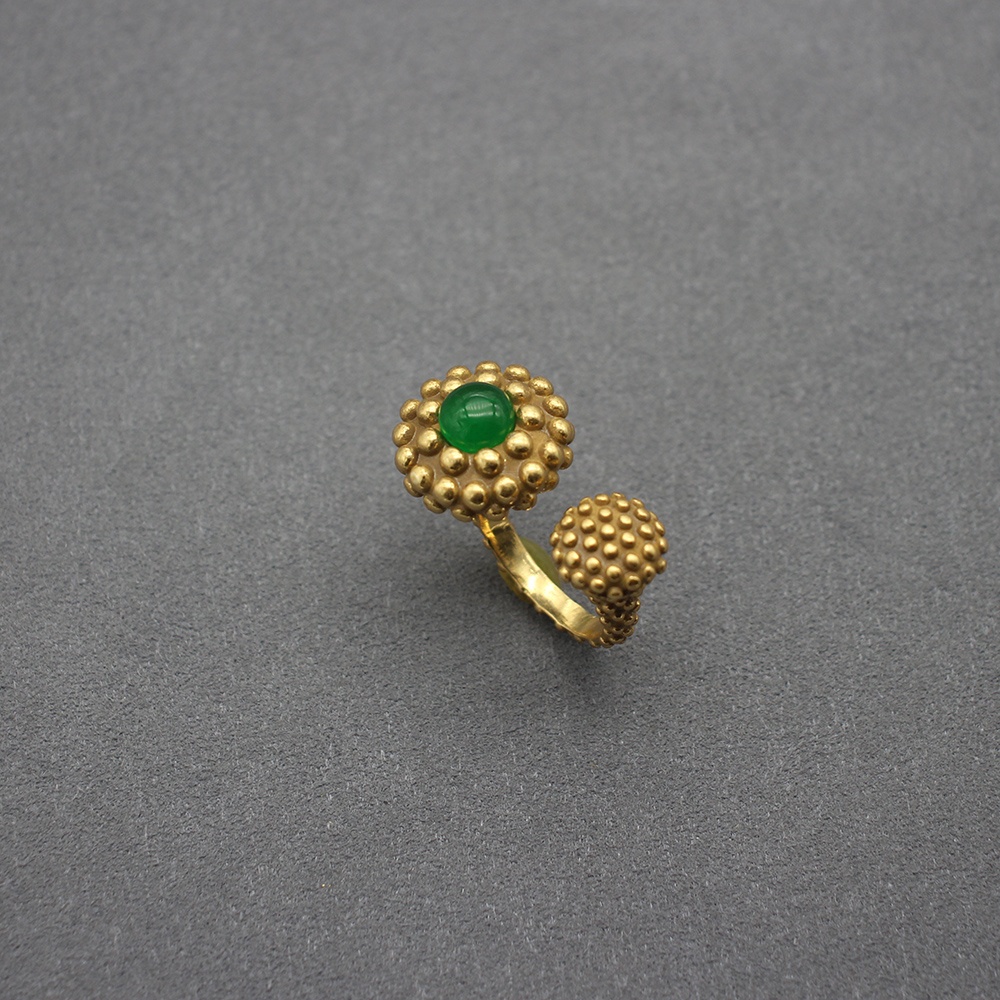 E-shop Vintage-Stil Verstellbarer Ring mit Einzigartigem Künstlerischem Design