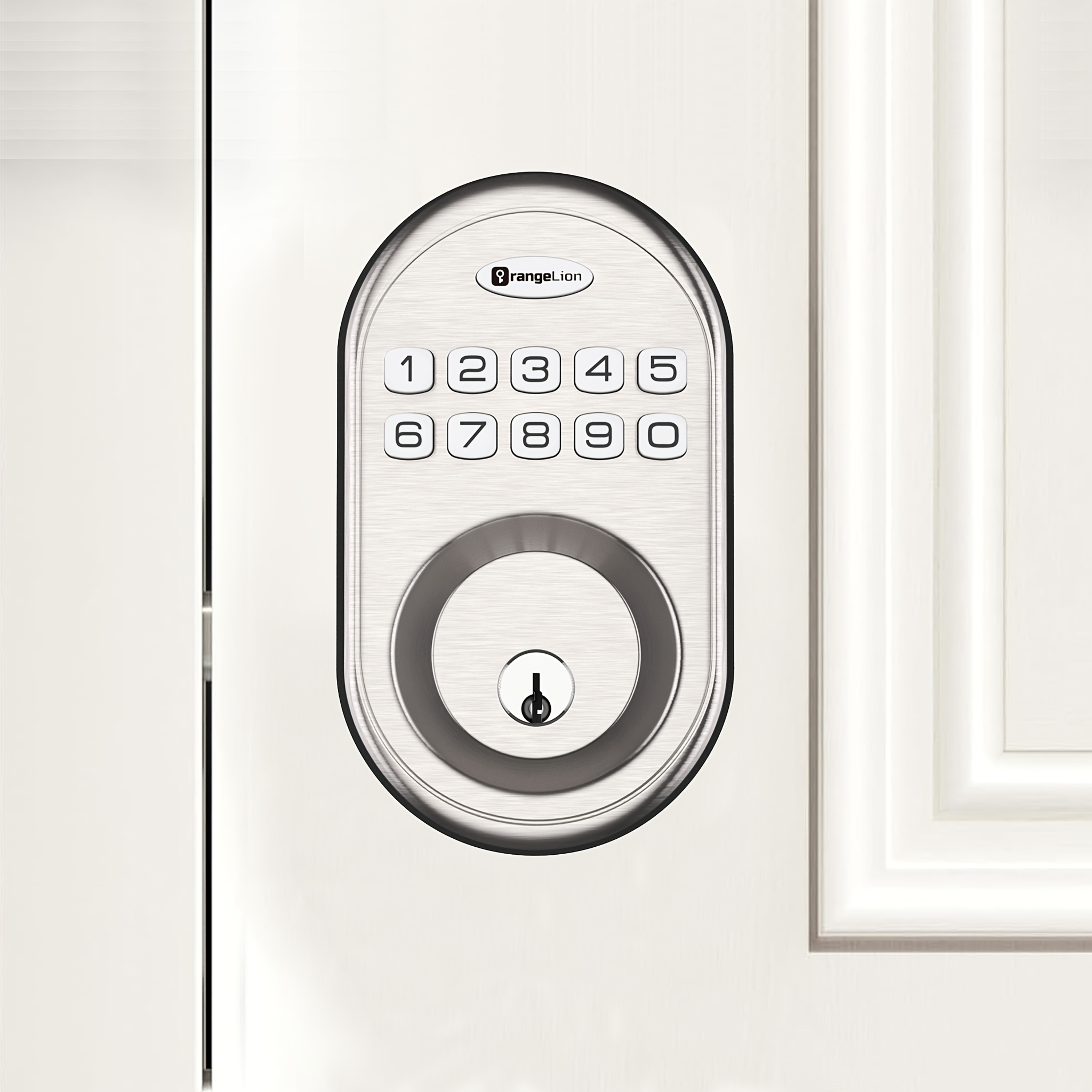 TEMU Heavy-duty Door Handles, Keypad Door Locks, Keyless Entry Locks, Automatic Door Locks With Handle Assemblies, Smart Door Locks, Smart Door Locks