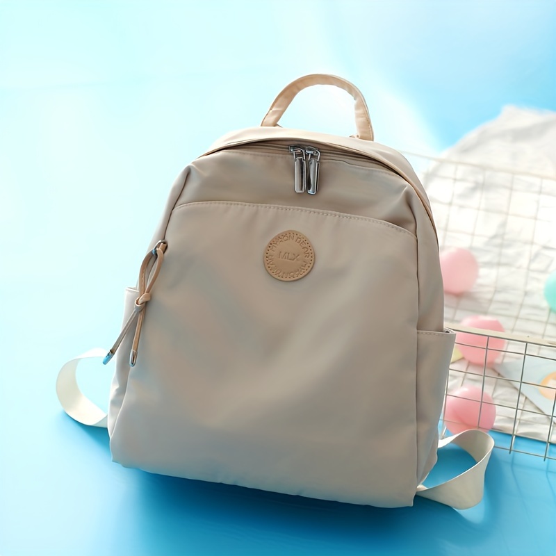 

1pc Simple Fashion Mini Backpack, Waterproof Lightweight Casual Backpack For Outdoor Activities, Travel, Shopping