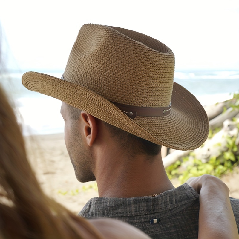 Hat Rest Reinforcement Sun Hat, Outdoor Wide Brim Straw Bucket Hat, For Men  Women, Breathable, Foldable
