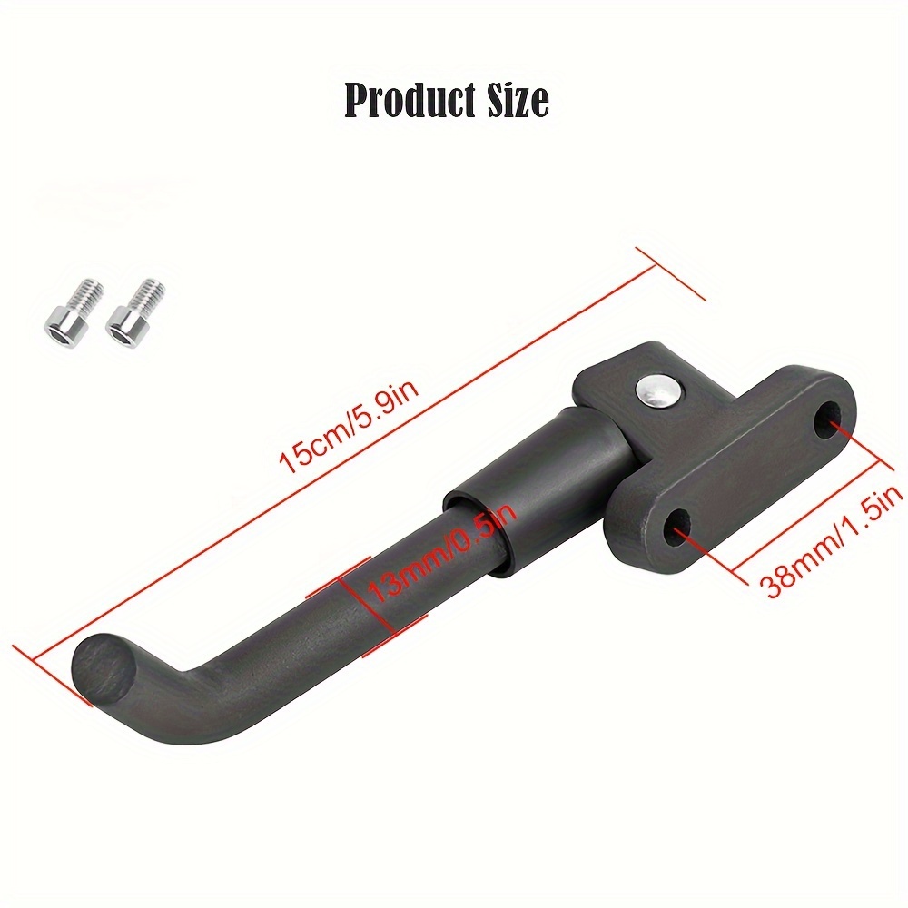 xiaomi m365 pro 2 1s electric scooter aluminum alloy kickstand durable side support black white