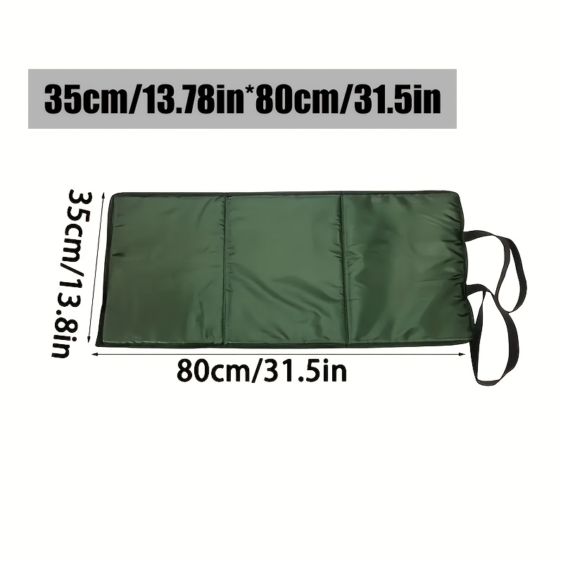 Image of Heavy-duty Folding Carp Dehooking Mat - Lightweight Fishing Gear Protection For Carp, Crappie & Freshwater Fishing, Durable & Easy To Carry, Fishing Tackle Mat, Sturdy Construction