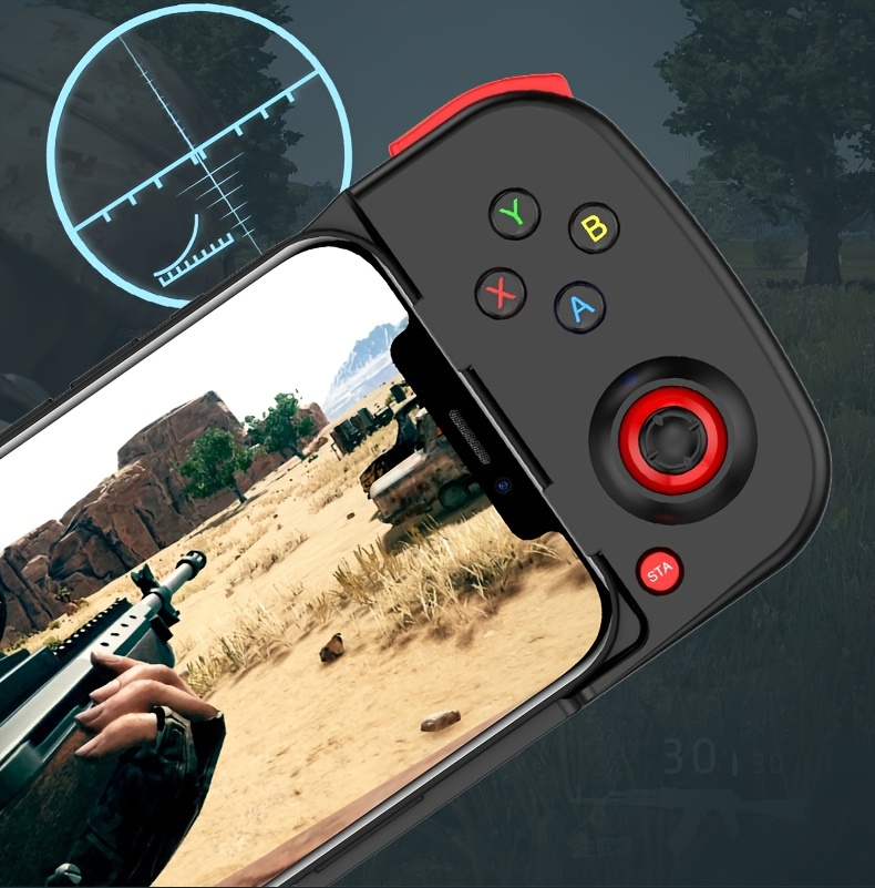 [Wireless Gamepad] Wireless Gamepad | for iPhone/Android/Steam Deck/PC/Table Mobile Phone Controller, Wireless Game Controller Joystick Telescopic Gamepad - COD Mobile Diablo Immortal, Directly Play