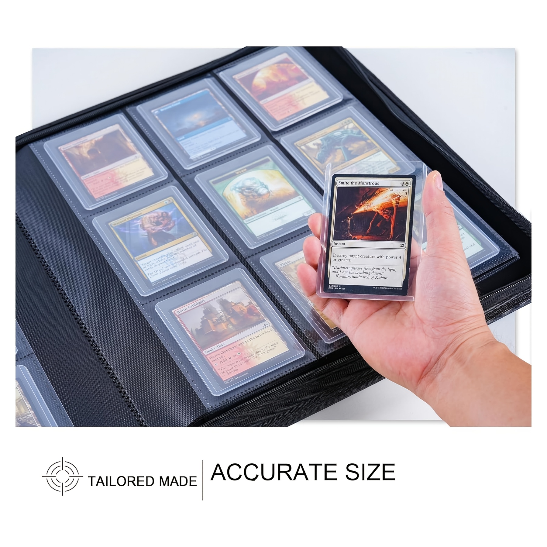 pro 9 pro 4 binder pockets holds 288 128 cards top - Temu