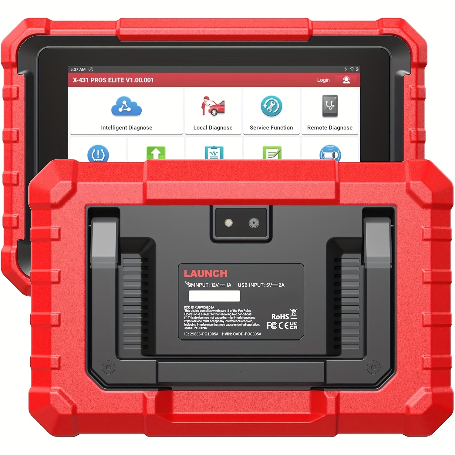 431 pros elite 2025 new bidirectional scan tool 38 services ecu coding all in   system diagnostic scanner support canfd     autoauth v a g guided 2     without battery Product details 8