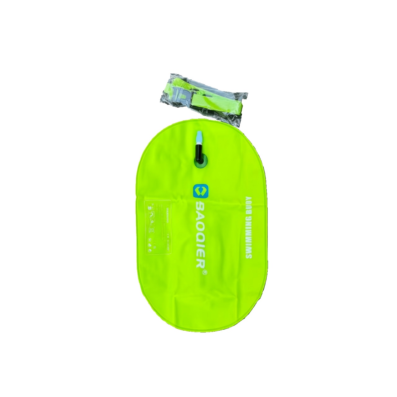 Image of New Play Bag -up Swimming Buoy Portable Inflatable High Recognition Adult Men And Women Outdoor Swimming Wild Swimming Water Sports Equipment Bag