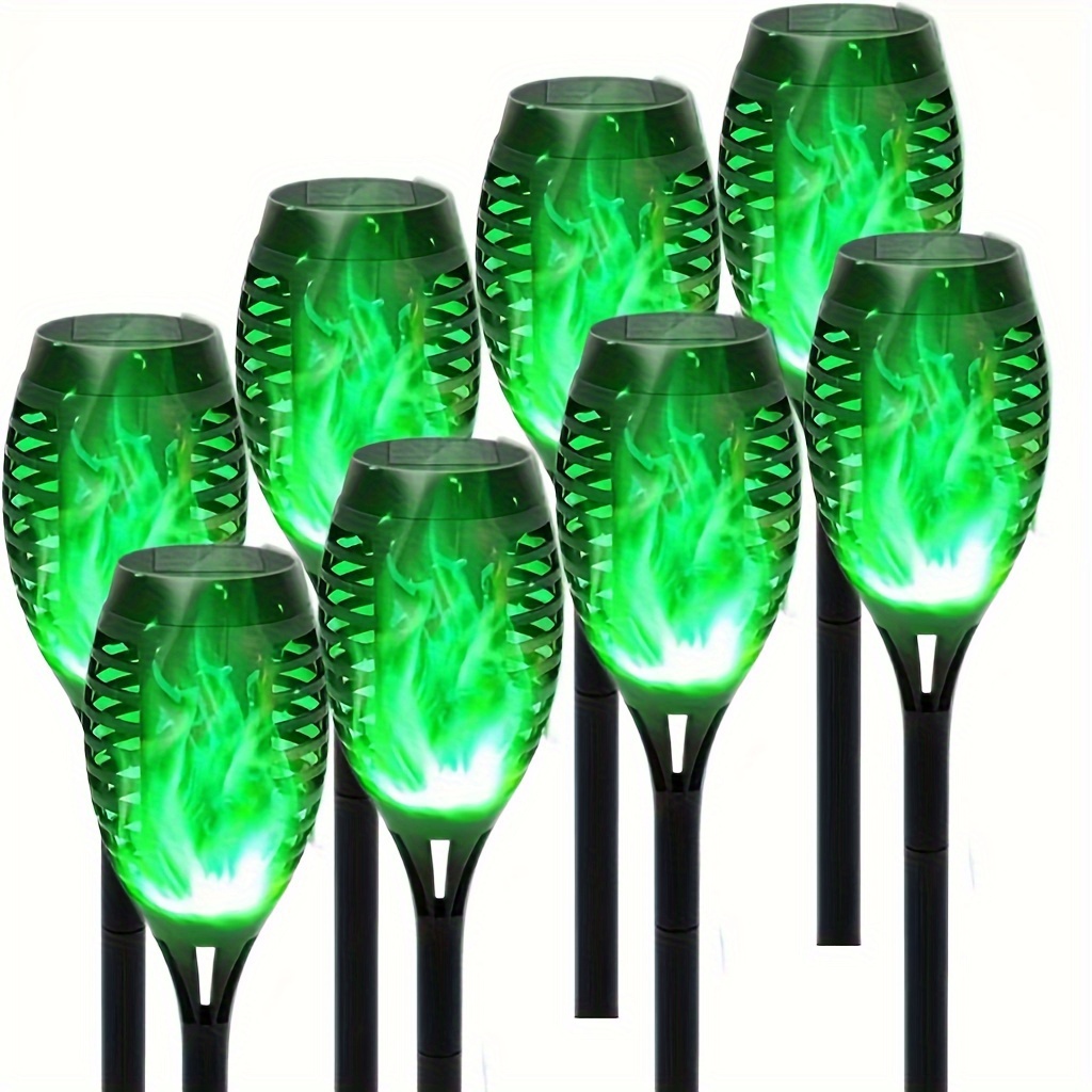 

Solar-powered Lights For Outdoor Halloween/christmas, 8pcs Set - Garden, , Lawn, Porch Landscape Decoration, Flickering Solar Lamps, Channel Lights