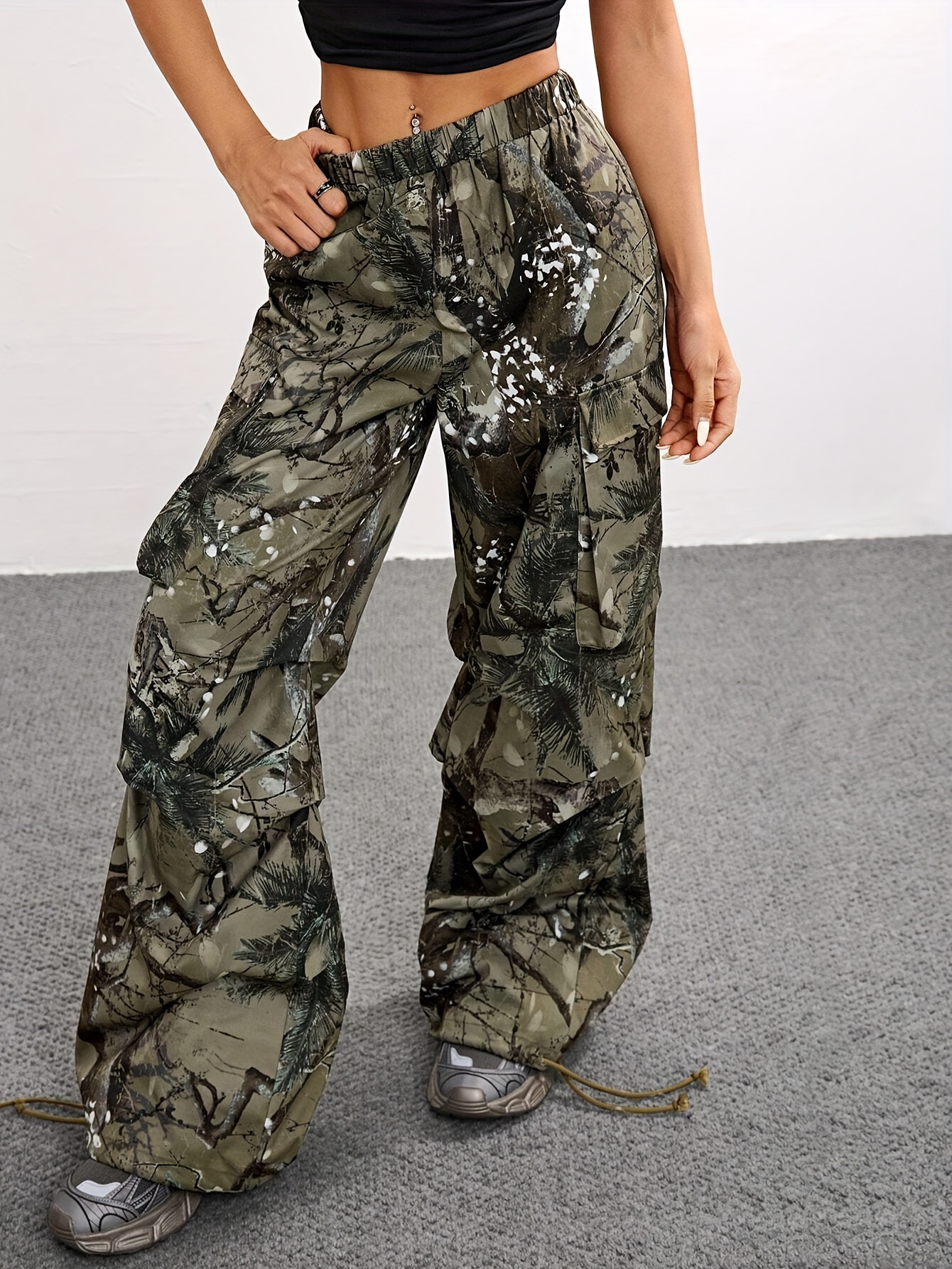 y2k camo pants sold on Temu United States
