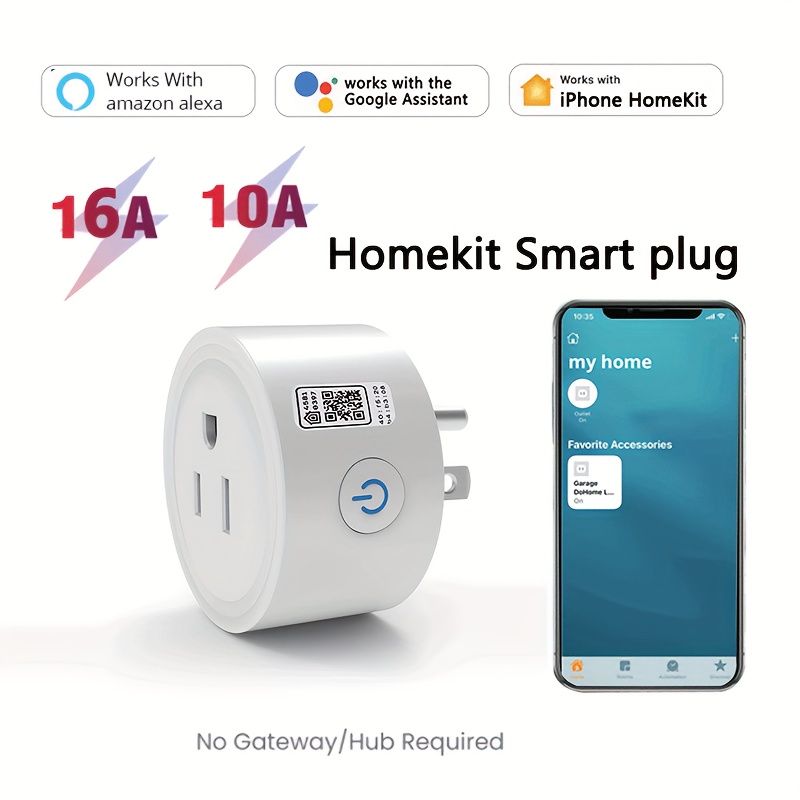 Enchufes inteligentes compatibles con iPhone mediante HomeKit