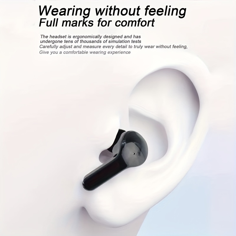 【新品•未使用】TOZOHASHZHE｜WIRELESS EARPHONE tozohashzhe display tws in ear stereo wireless - Temu New