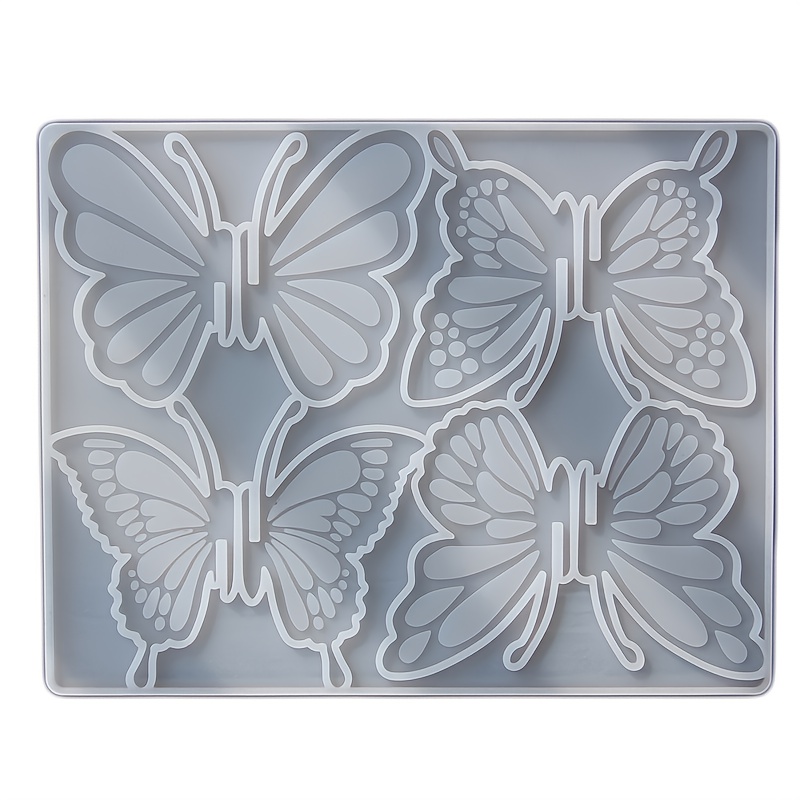 Style 3d Silicone Mold/4 Kinds Of Different Shapes Large Garden Decoration Resin Liquid Mold