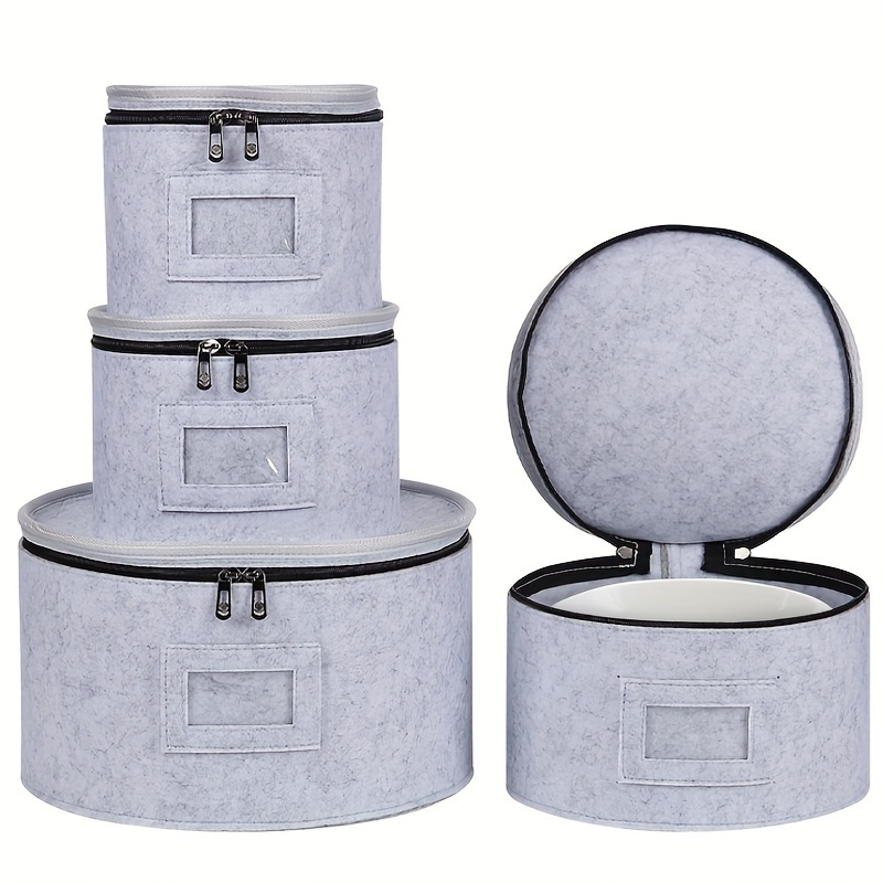 1pc 4pcs felt tableware storage bag cup and plate tableware classification bag portable storage box layered storage box plate and bowl storage bag kitchen tableware organization storage bag chiese storage container dish storage container plate storage container suitable for rv ship lawn park picnic camping etc