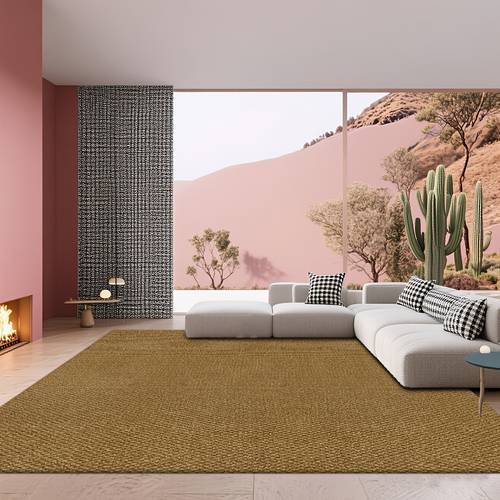 pineapple pattern woven carpet imitation sisal is a non slip decorative rug suitable for settings such as hotels conference shopping malls and cafes