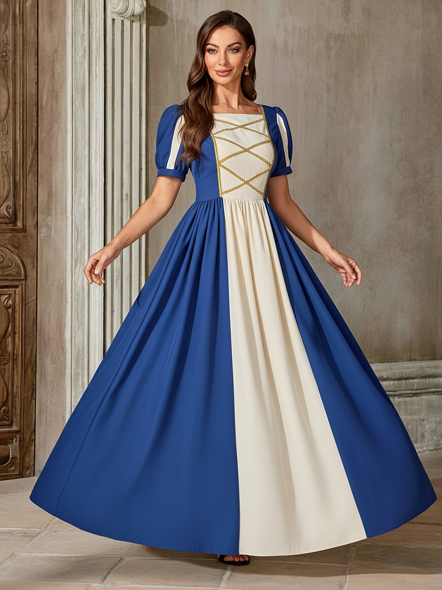 strapless open back dress Princess Seraphina Dress In-Stock / L