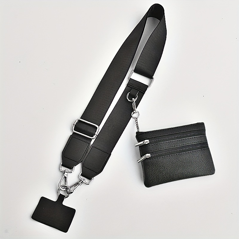 Phone Strap With Coin Purse Holder Casual All-match Key Bag Crossbody Band Accessory