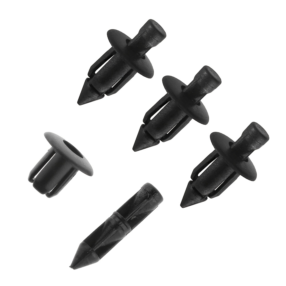 TEMU 100 piezas Compatible con Motos Yamaha/ (/LC135/) Juego de Remaches de Plástico para Motos - Clips de Retención a Presión, Fijaciones Multipieza