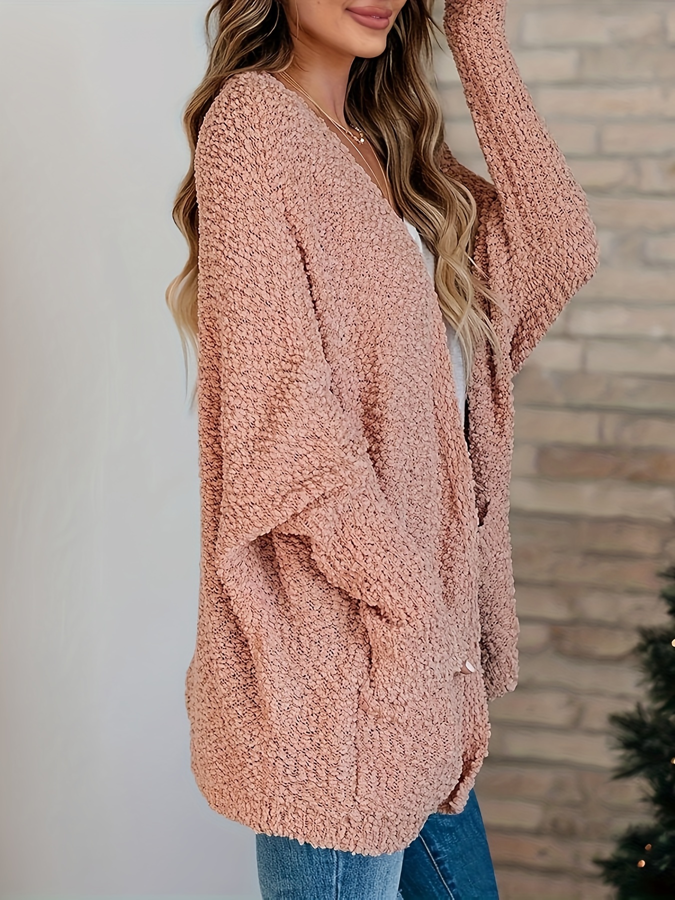 トップス leinwande Popcorn Tree Knitted Cardigan Pop Trading Company Knitted Cardigan - Multicolour