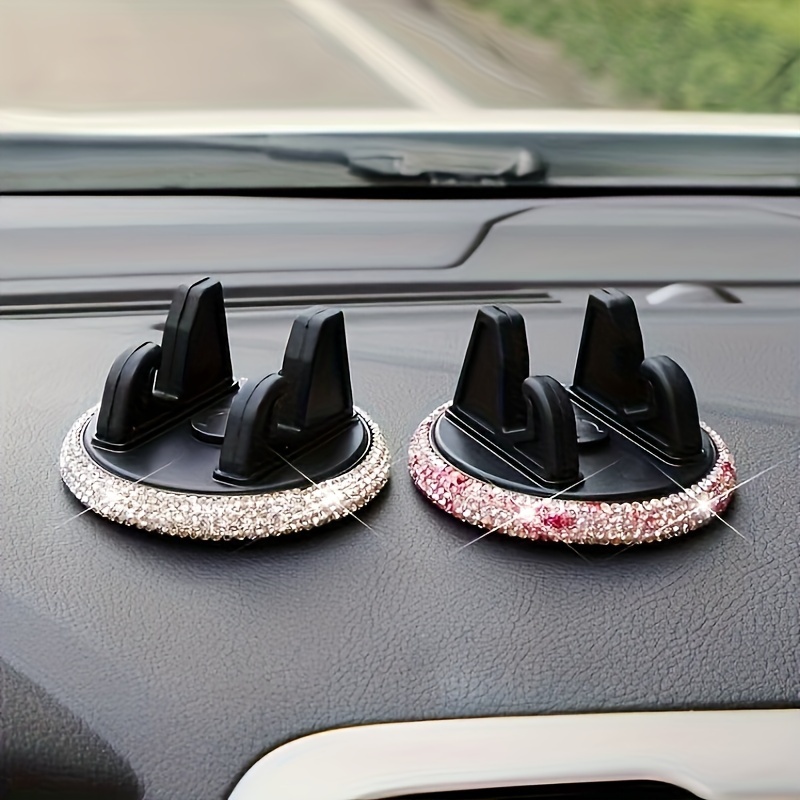 

1pc New Inlaid Car Mobile Phone Holder, Cute Girl Horizontal And Console, Car Navigation Holder