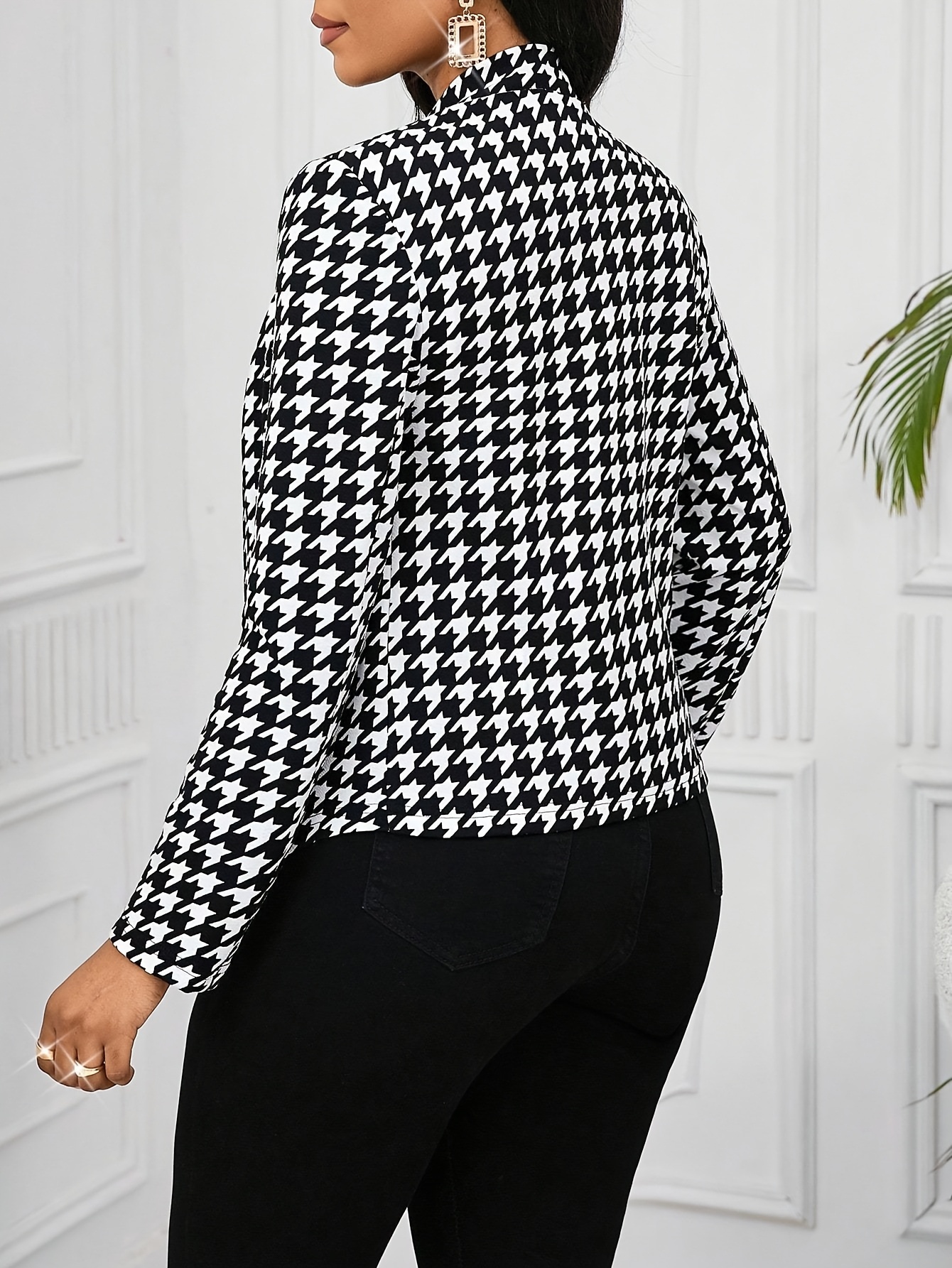 Blazer Fino de Frente Aberta  6