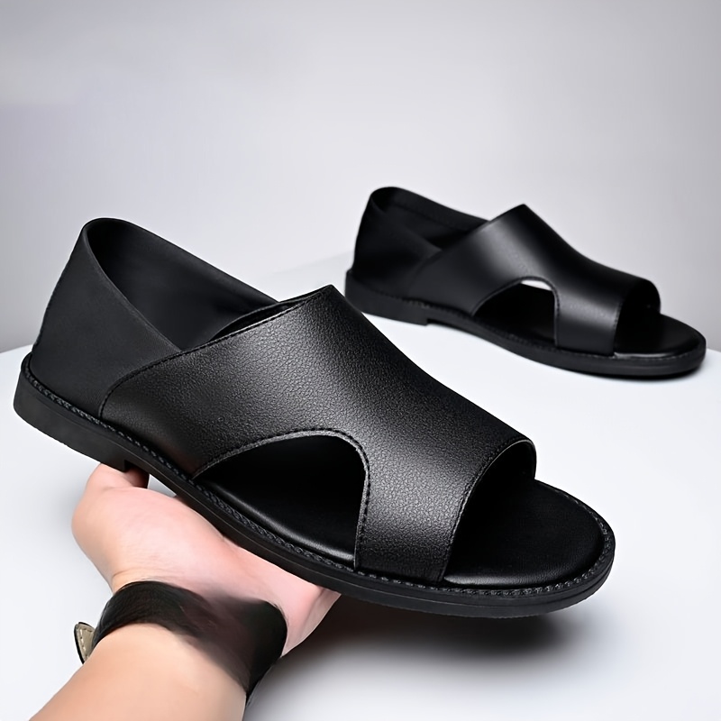 mens summer sandals lightweight breathable with adjustable straps