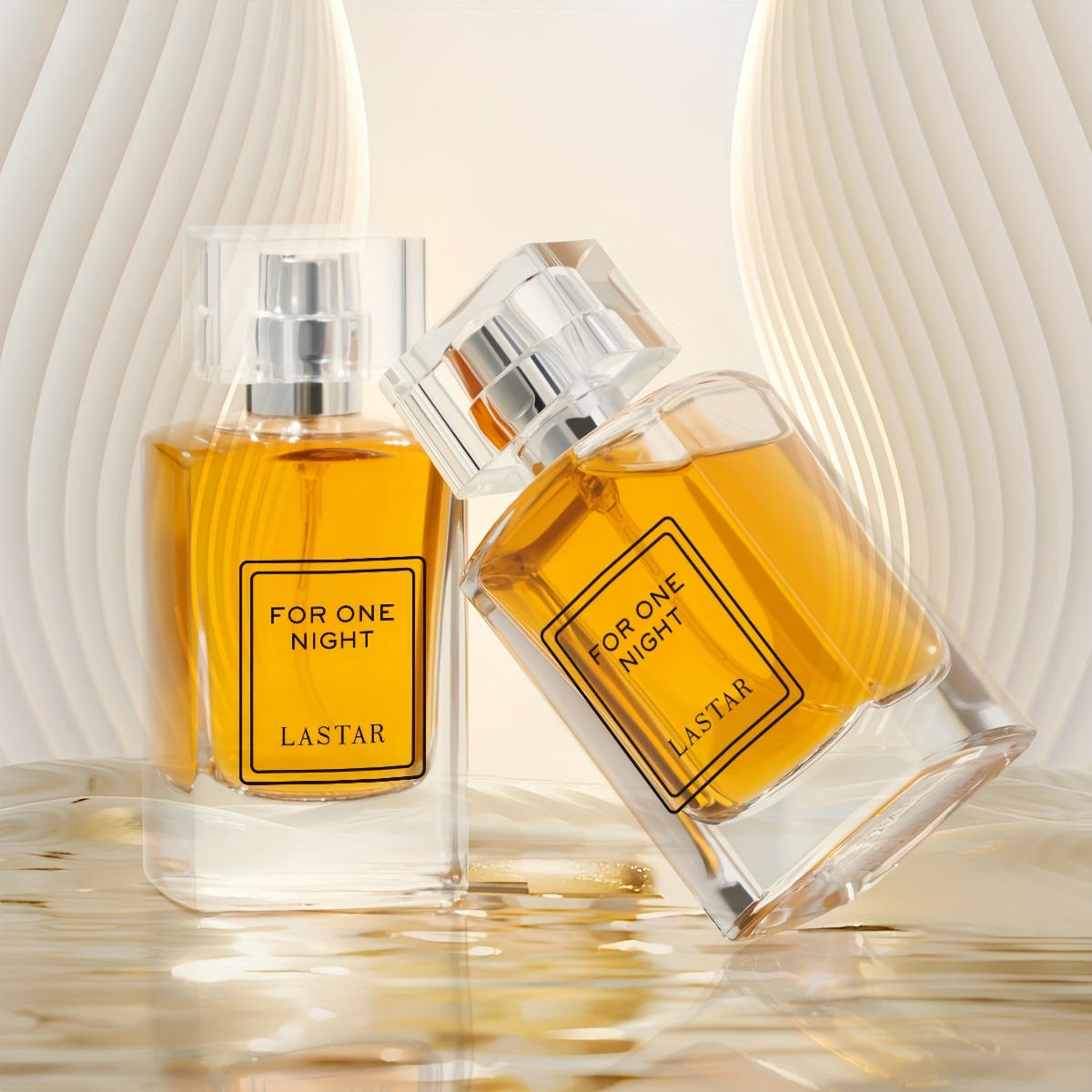 Image of 2 Bottles Of Lastar Strong Fragrance, Featuring A Long-lasting Scent In A Showcases Its Character. The Fragrance Combines Vanilla And Patchouli, Masking Sweat Odors. Ideal For Summer Use
