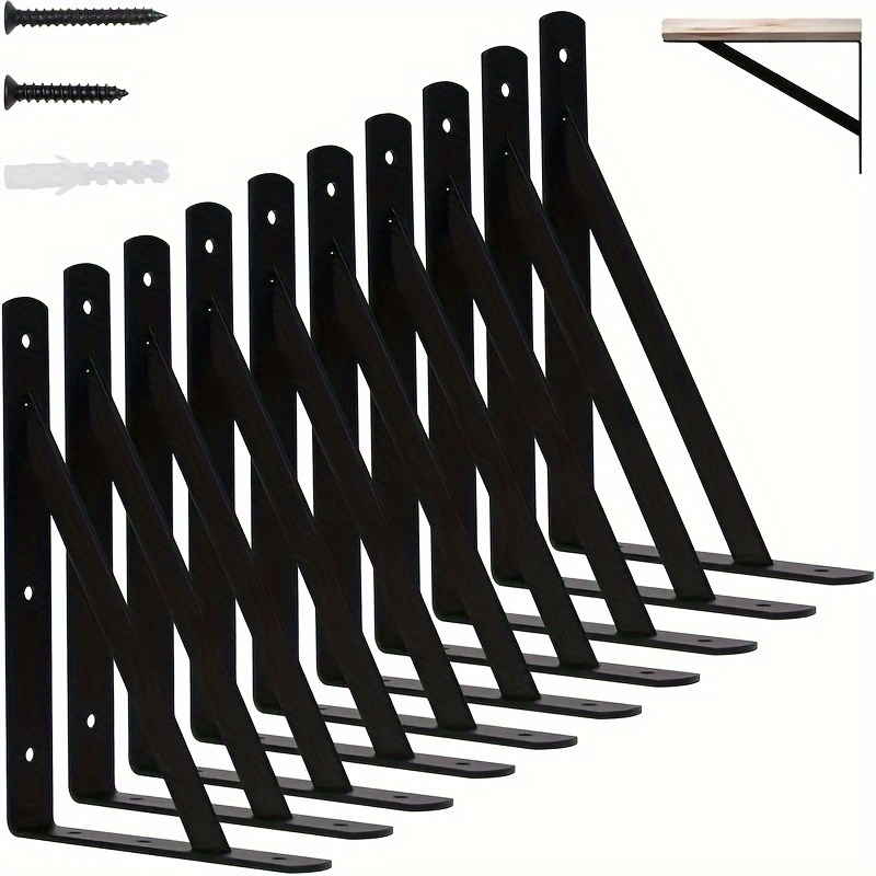 

Iron Brackets 4- - Brackets For Mounted Shelves, For & Display