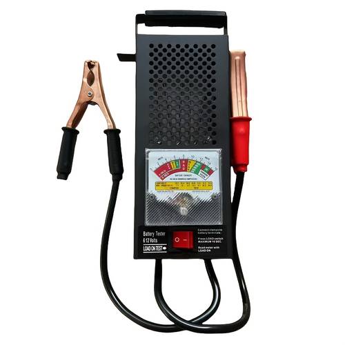 hochpräziser batterietester mit digitalanzeige - tragbarer autobatterietester, spannung, -stunde, und (soc) - kompatibel mit 12v, ohne batterie