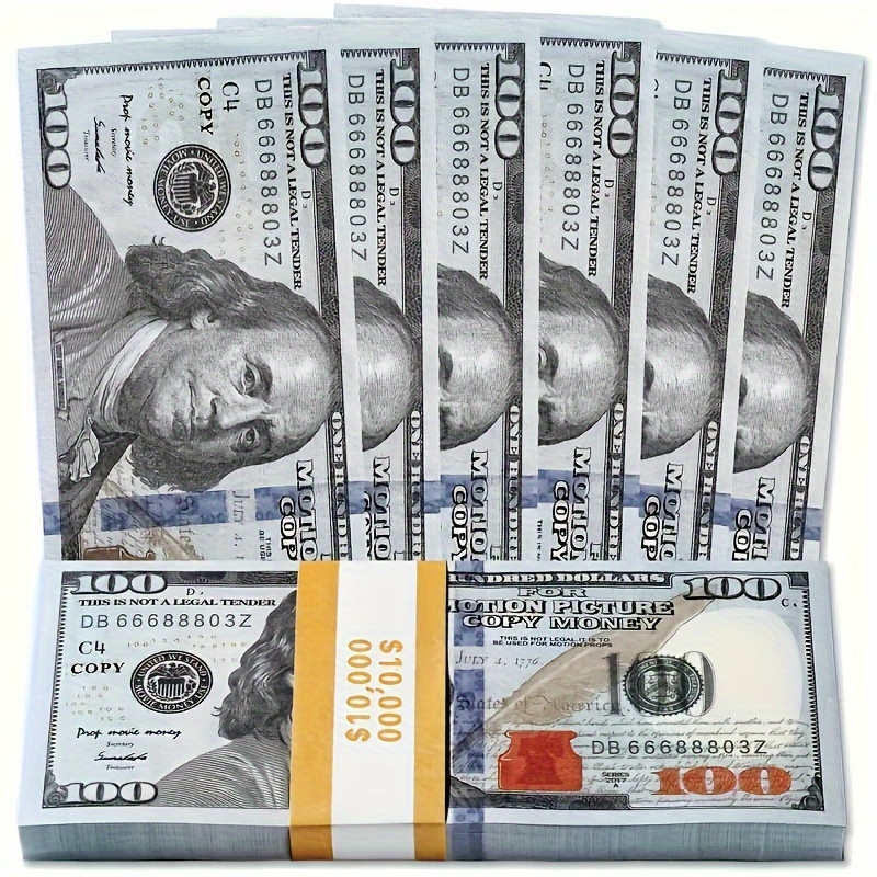 $100 New Series Pink Money Bills — Prop Money Inc.