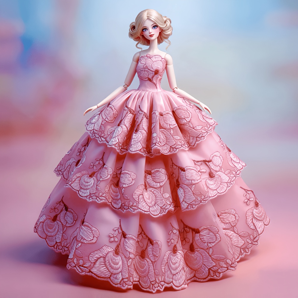 fashion doll dress costume wedding dress 11 8
