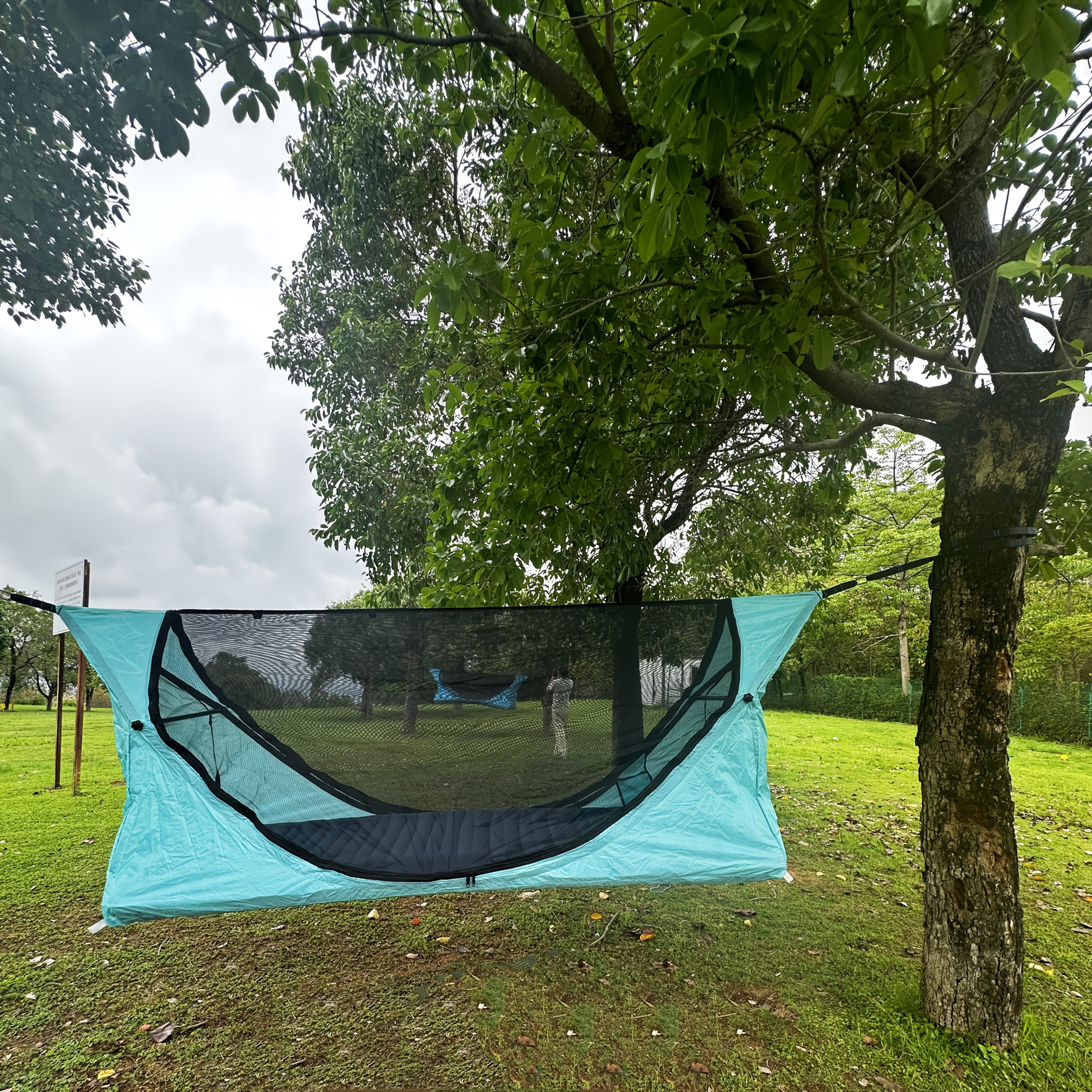 Hanging Swing Hammock with Mosquito Net