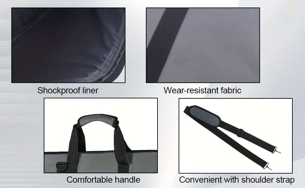 Étui organisateur pour Starlink Gen 3/V3 - Organisateur de voyage en polyester durable avec plusieurs compartiments, sangles réglables et poignées durables pour les voyages en camping et en camping-car, organisateur de matériel de plein air | Sac à sangle réglable | Sac à poignées durables, essentiels de plein air