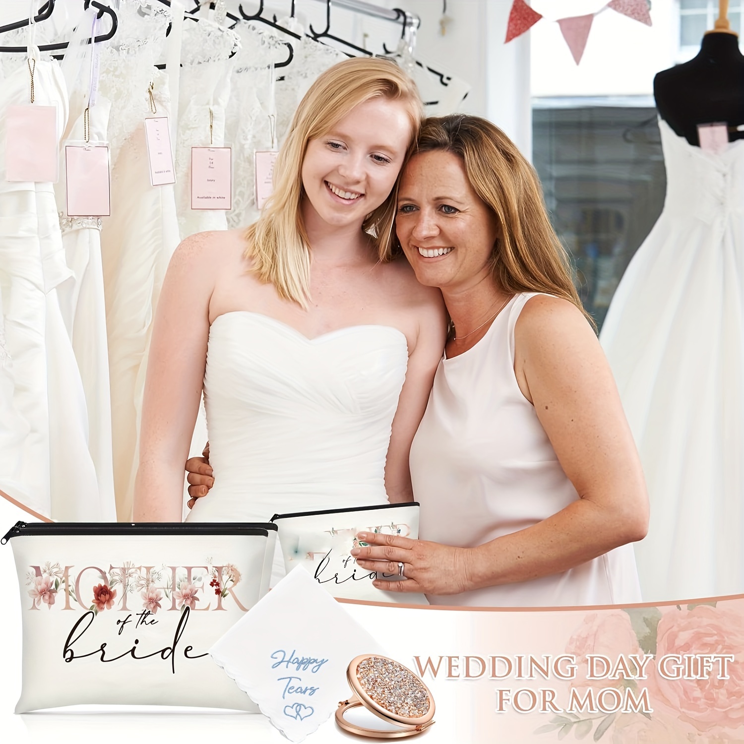 mother groom mother bride cosmetic bag wedding gifts mother Temu