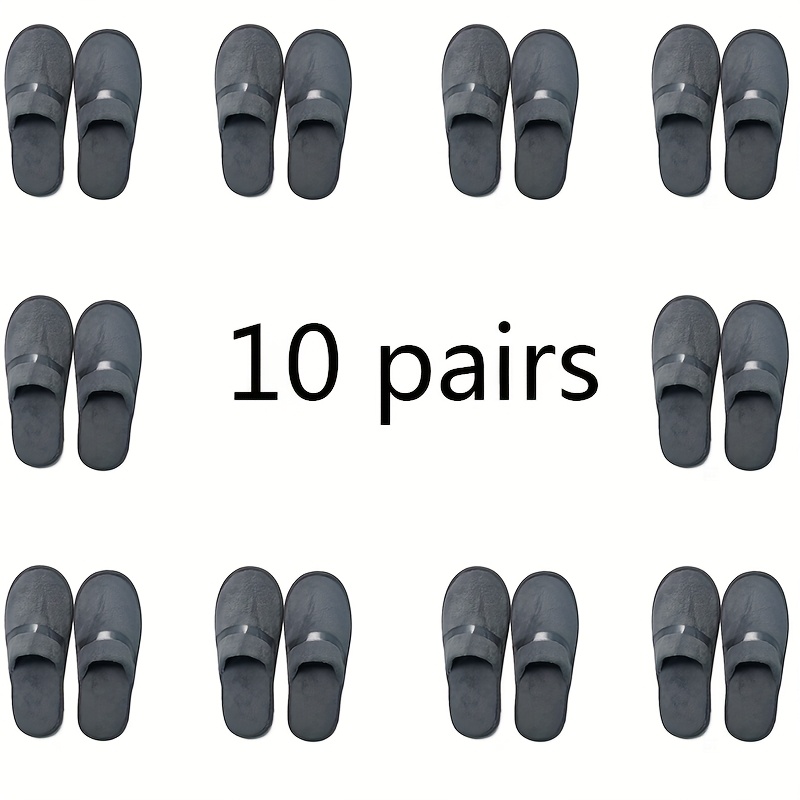 Image of Disposable Affordable -pair Pack Ribbon Coral Slippers For Hotels, Travel, Parties, And Guests, Women Shoes