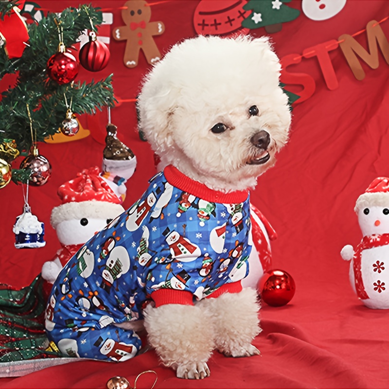 white christmas dresses Red Christmas Dog Dress with Bells & White Trim