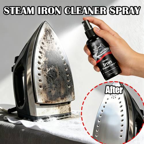 jokjok renewal spray burnt stains rust from iron soleplate enhances gliding performance protects clothing from stains quick drying no scrubbing ideal for home laundry iron