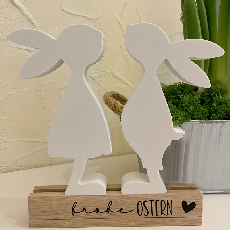 

A Pair Of Large Rabbit Silicone Molds (sold As A Pair)